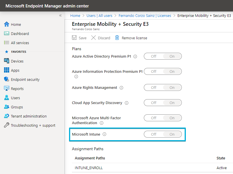 Intune autopilot enrollment invalid client error failed nandocs
