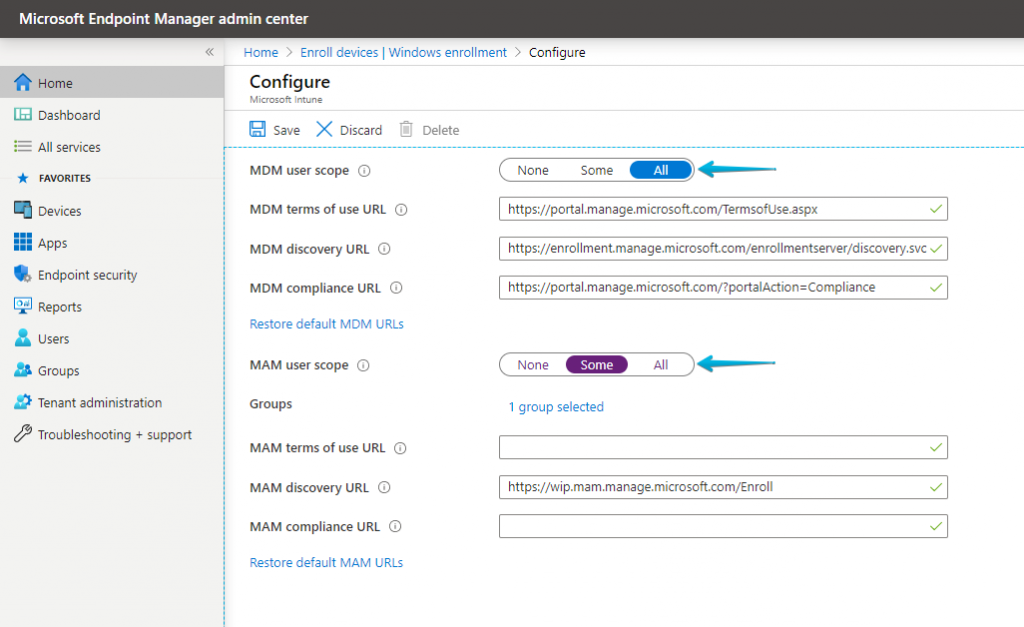 Intune autopilot enrollment invalid client error failed nandocs