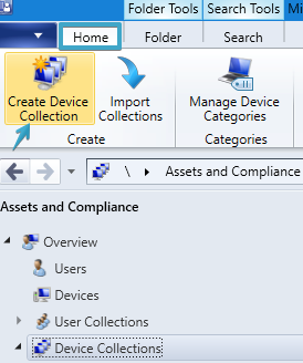 SCCM - Create Device Collection